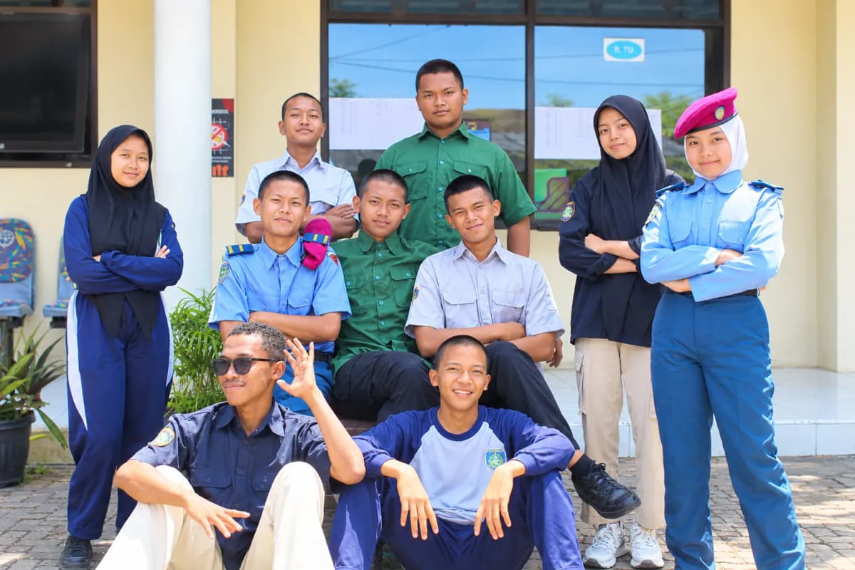 Siswa SMK Al Kaaffah